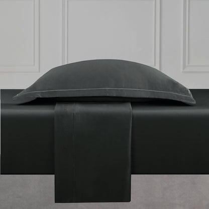 Sheet set cotton satin Uni 1 baratta - Grey 03