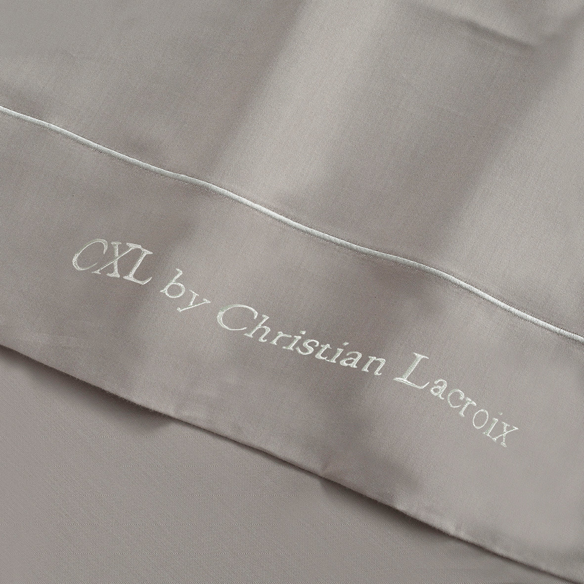 Sheet set cotton satin Uni 1 baratta - Taupe 01