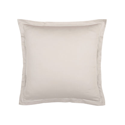 Taie d'oreiller satin de coton Uni 1 baratta Taupe 05