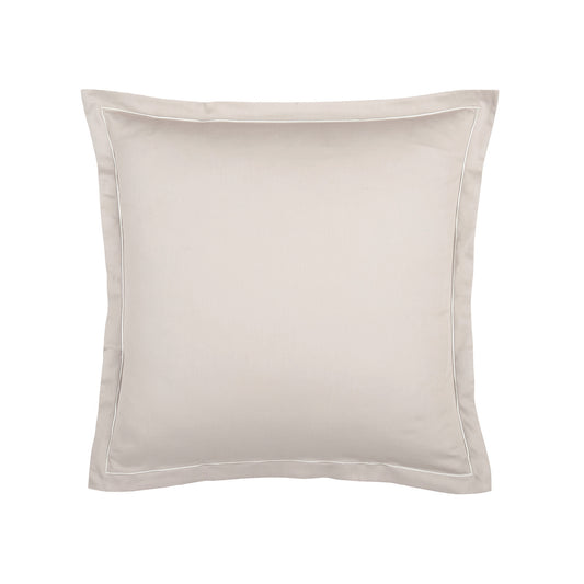 Taie d'oreiller satin de coton Uni 1 baratta Taupe 05