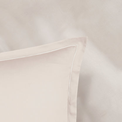 Taie d'oreiller satin de coton Uni 1 baratta Taupe 05