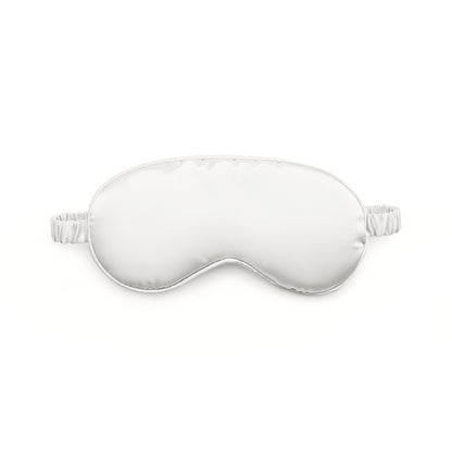 Eyemask silk Sirena White - 8.5 x 20.5 cm