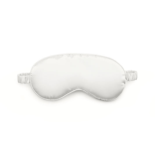 Eyemask silk Sirena White - 8.5 x 20.5 cm