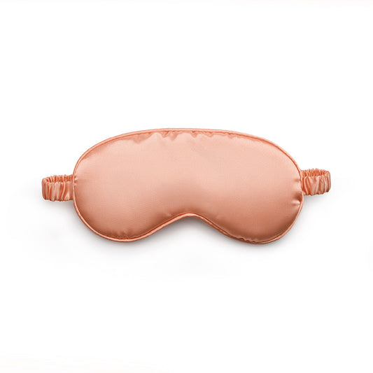 Eyemask silk Sirena Rose gold - 8.5 x 20.5 cm