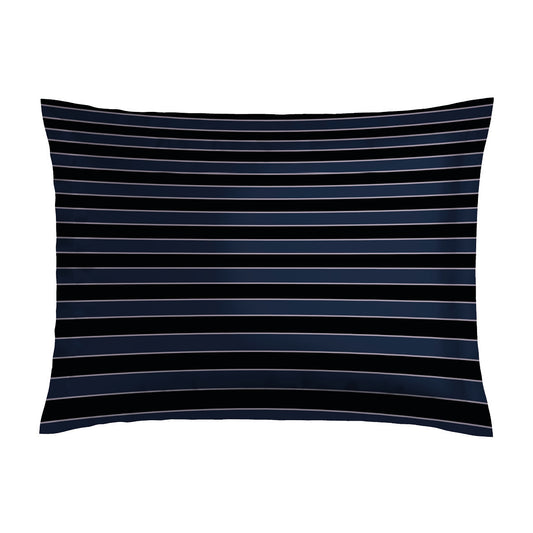 Pillowcase cotton satin - Panorama Dark blue