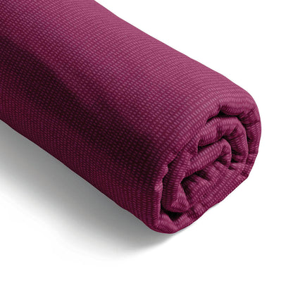 Fitted sheet cotton satin - Pollen Plum