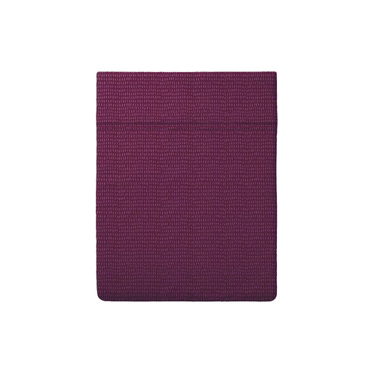 Flat sheet cotton satin - Pollen Plum