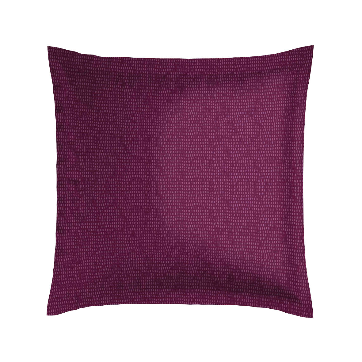 Pillowcase cotton satin - Arty flowers White