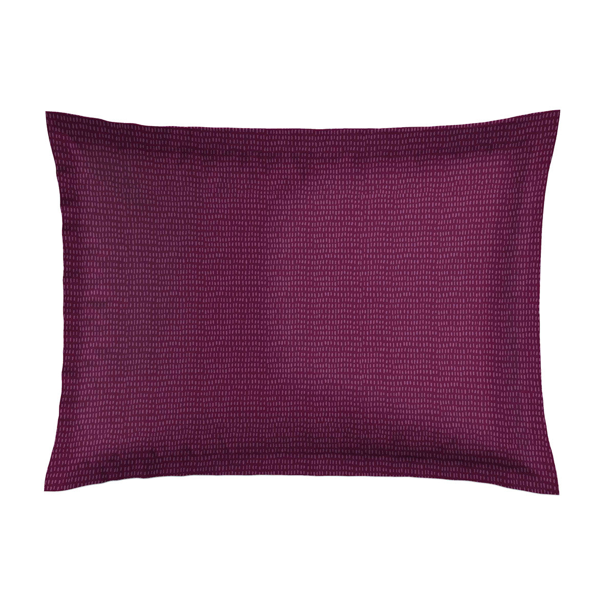 Pillowcase cotton satin - Arty flowers White