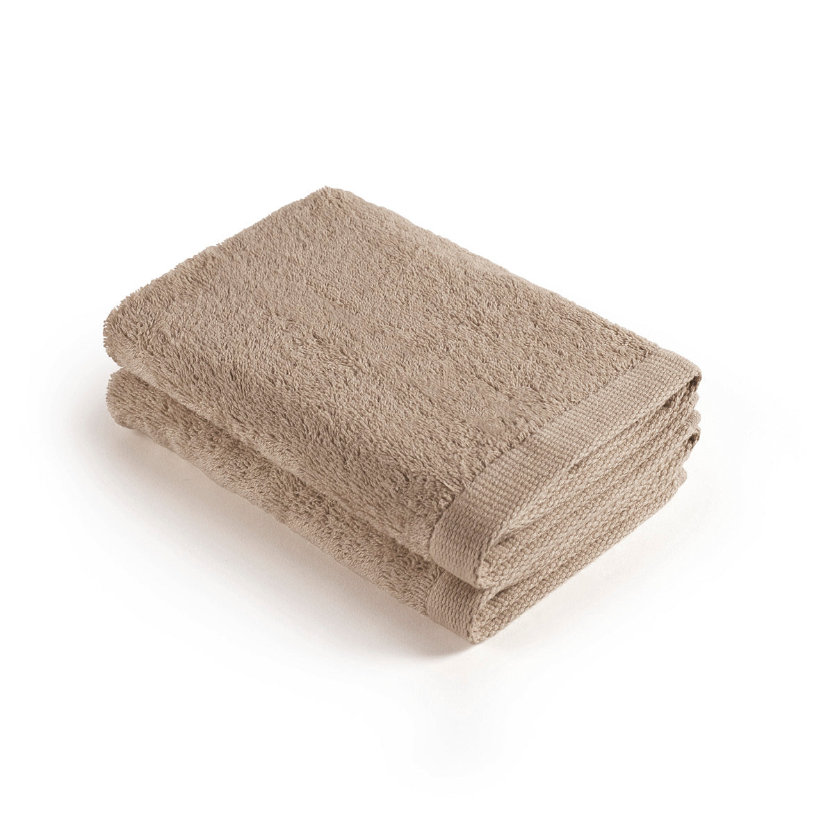 Set of 2 kitchen towels - 45 x 45 cm Taupe