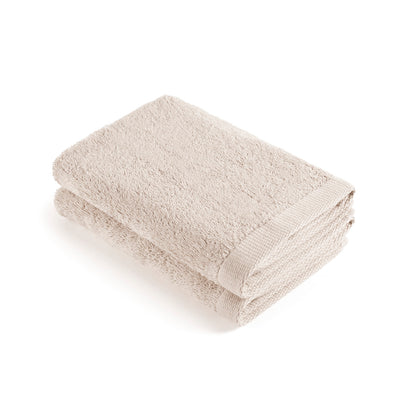 Set of 2 kitchen towels - 45 x 45 cm Sand