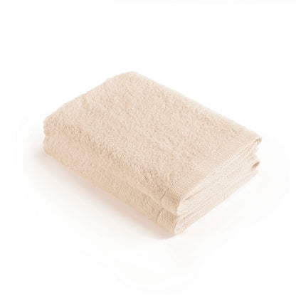 Set of 2 kitchen towels - 45 x 45 cm Ivory