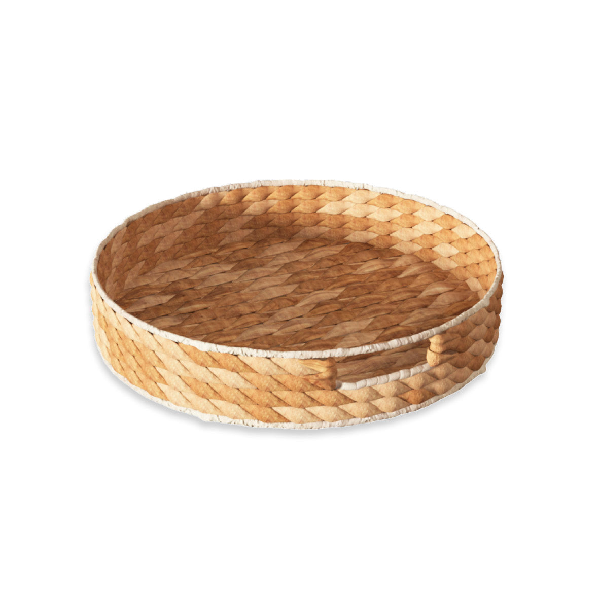 Round tray 35 cm - Beige