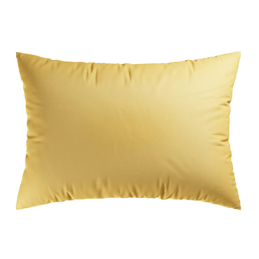 Set of 2 pillowcases cotton satin - Uni Ochre