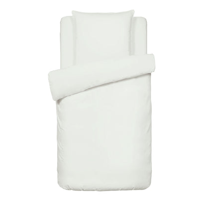 Duvet cover + pillowcase(s) cotton satin - Uni Thyme Green