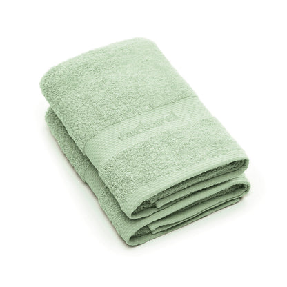 Set of 2 hand towels Meadow green