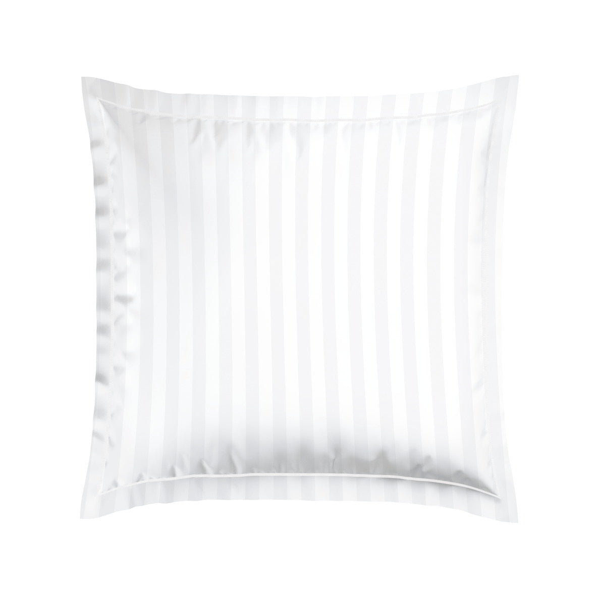 Pillowcase(s) cotton satin - Jacquard woven - Petites Fleurs white