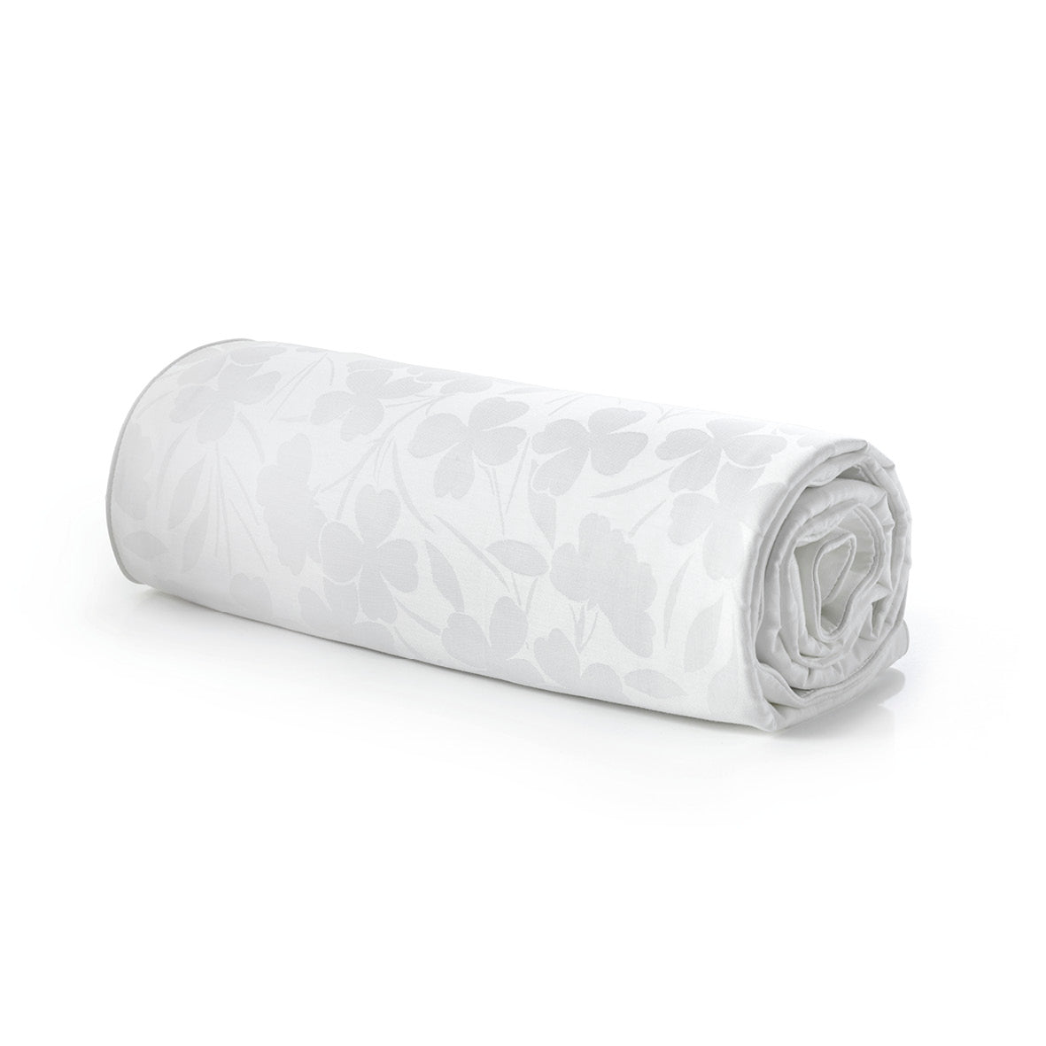 Blanket - Jacquard woven - Petites Fleurs White