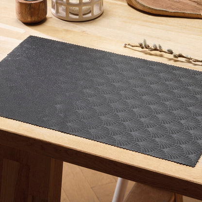 Set of 2 placemats - Lila Black