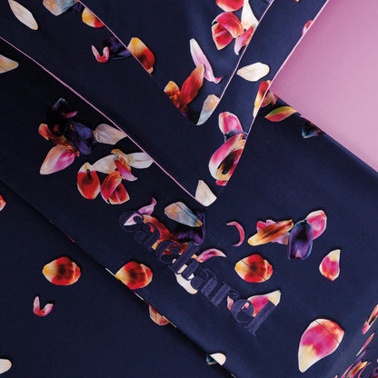 Sheet set : fitted sheet, flat sheet, pillowcase(s) in satin cotton - Aurore Pink