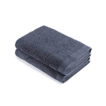 Set of 2 kitchen towels Blue grey