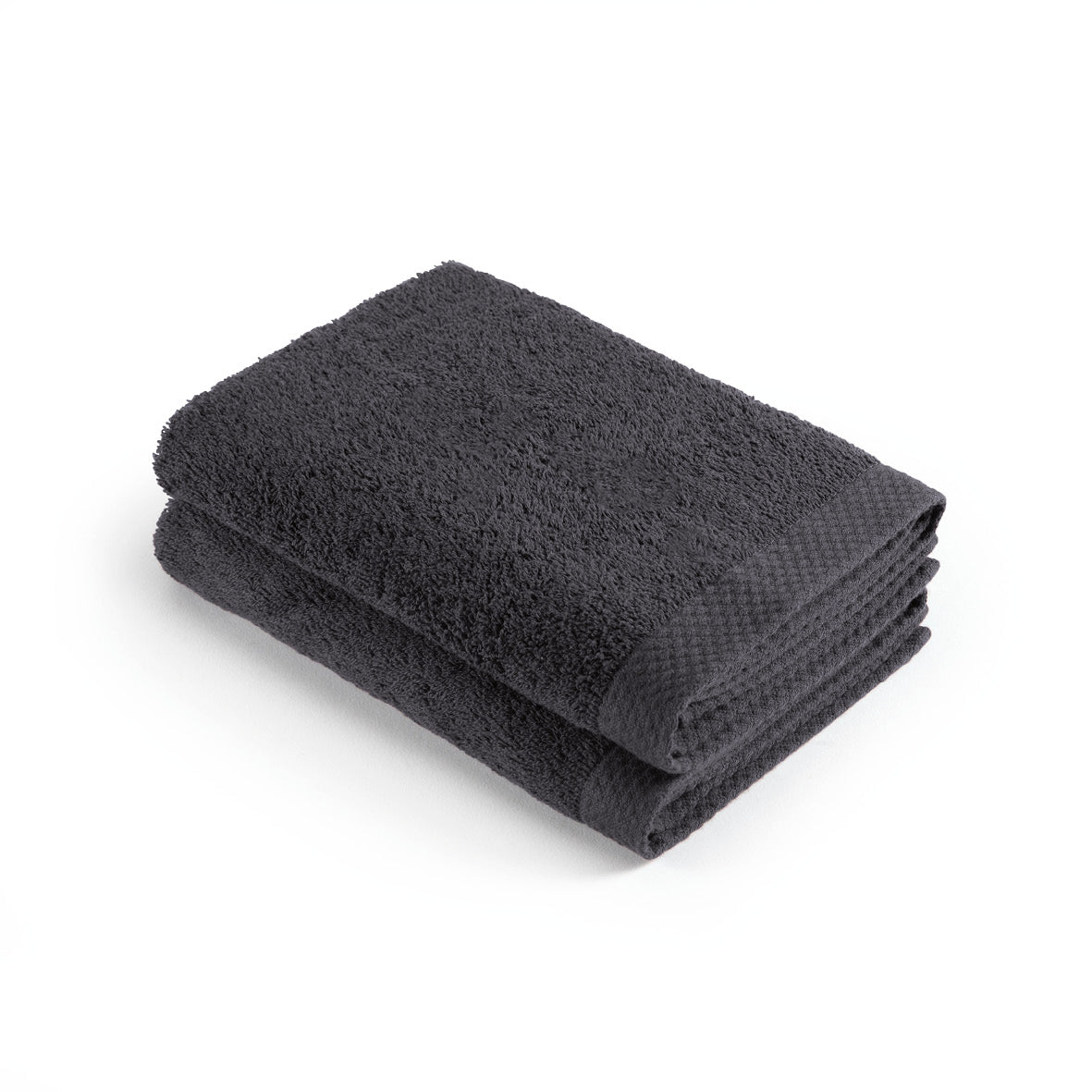 Set of 2 kitchen towels Dark grey