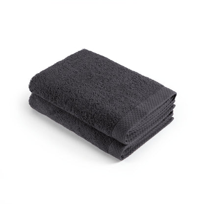 Set of 2 kitchen towels Dark grey