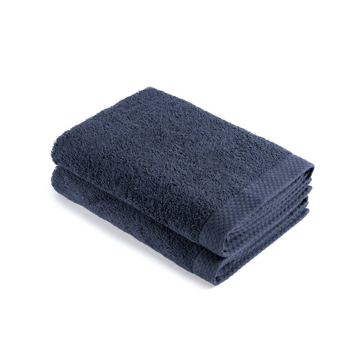 Set of 2 kitchen towels Navy blue
