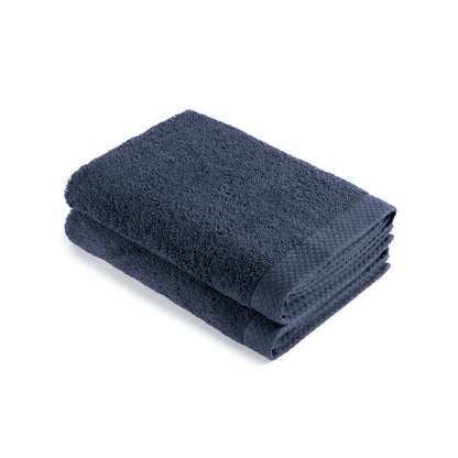 Set of 2 kitchen towels Navy blue