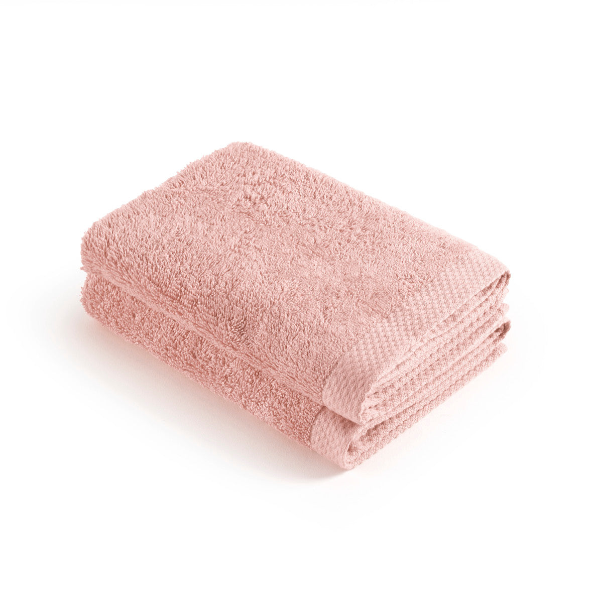 Set of 2 kitchen towels Salmon pink
