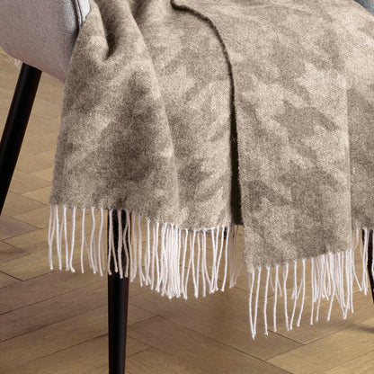 Woven plaid - Brigitte Taupe