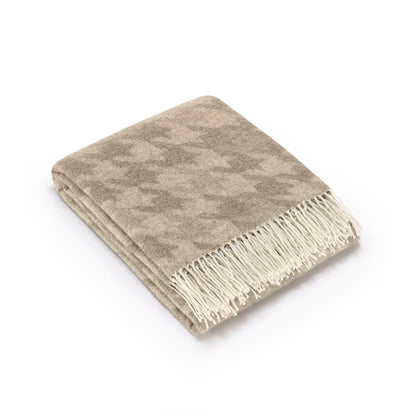 Woven plaid - Brigitte Taupe
