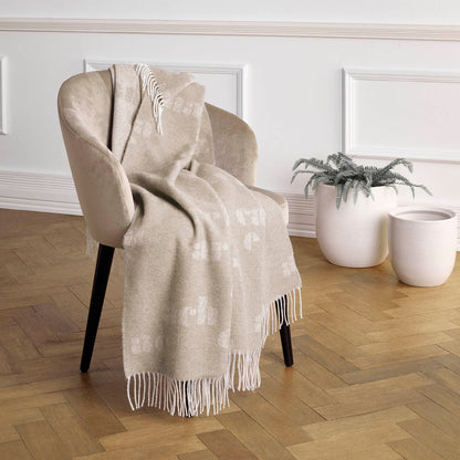 Woven plaid - Signature Taupe