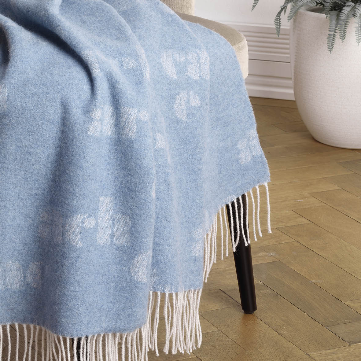 Woven plaid - Signature Blue