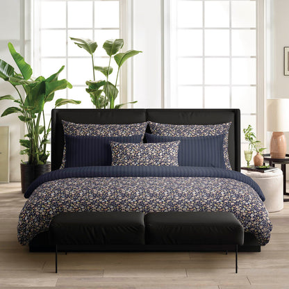 Flat sheet - Meadow dark blue