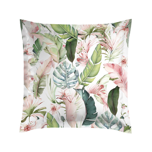 Taie(s) d'oreiller satin de coton - Palma Blanc
