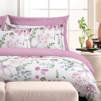 Pillowcase(s) cotton satin - Dahlia Purple