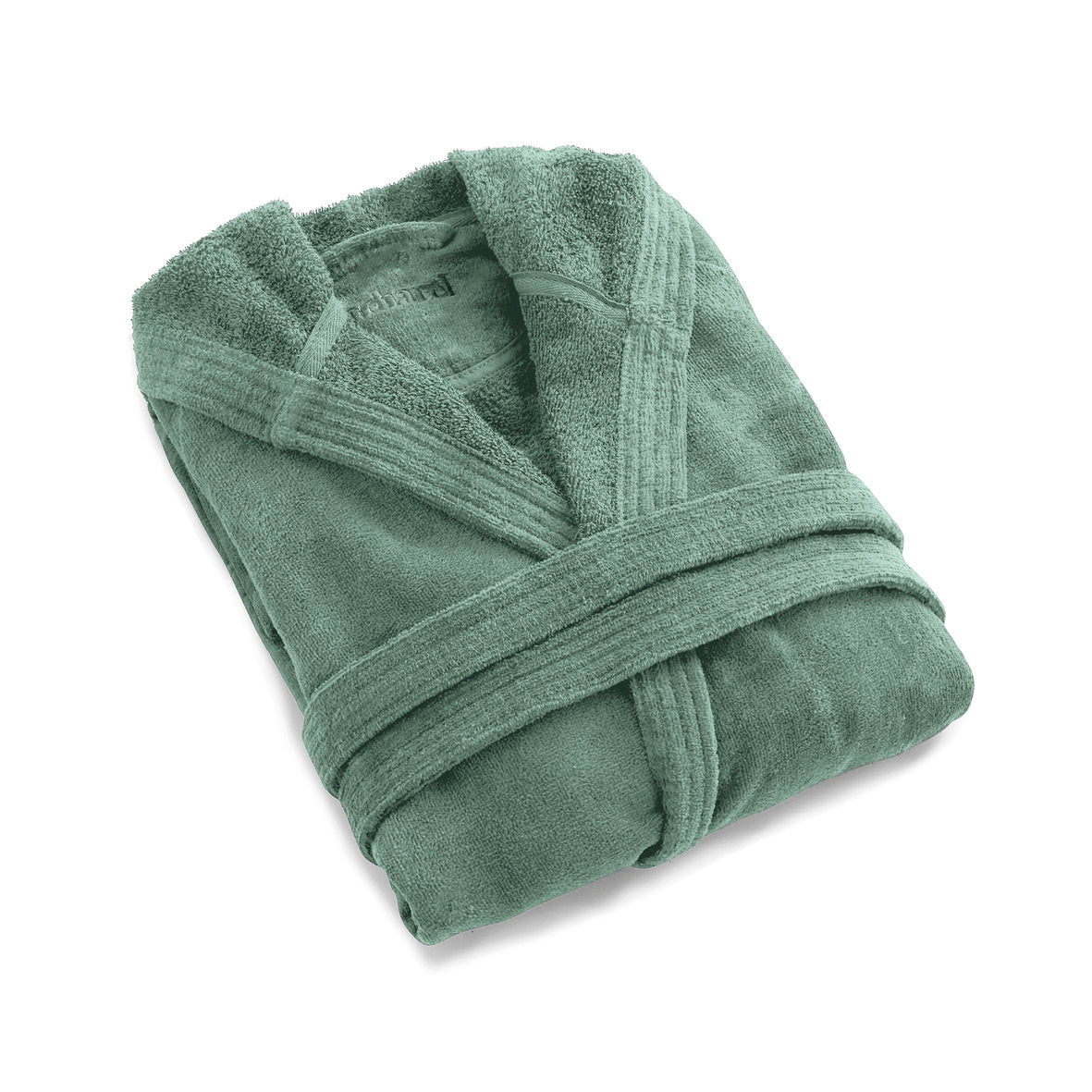 Hooded bathrobe - Green