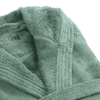 Hooded bathrobe - Green