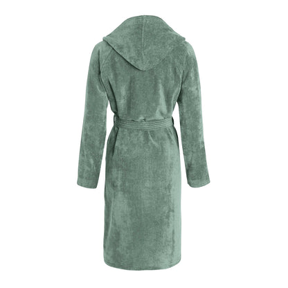Hooded bathrobe - Green
