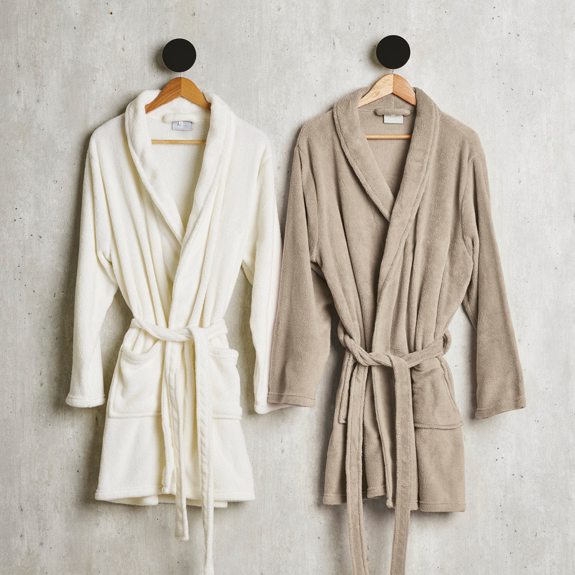 Dressing gown - Taupe