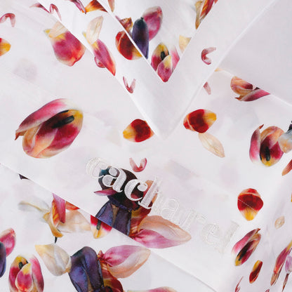 Sheet set cotton satin - Aurore White