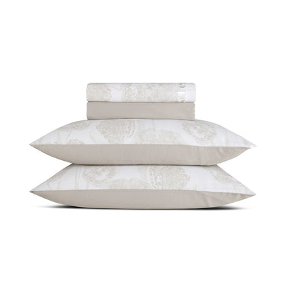 Sheet set cotton satin - Lace Taupe