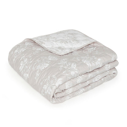 Bedspread - Roses Taupe