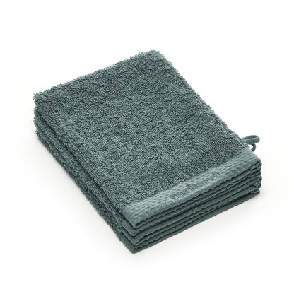 Set of 4 washcloths Sage green