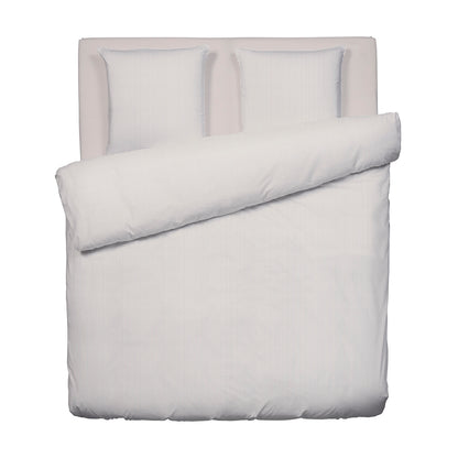 Housse de couette + taie(s) d'oreiller satin de coton - Saclay Taupe