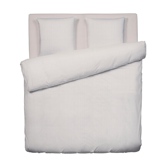 Duvet cover + pillowcase(s) cotton percal - Saclay Taupe