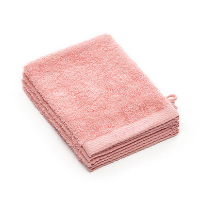 Set of 4 washcloths Light pink 2