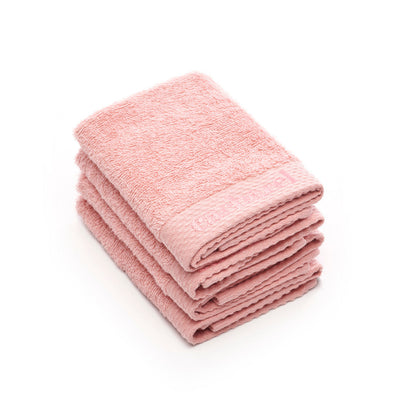 4 guest towels Light pink 2