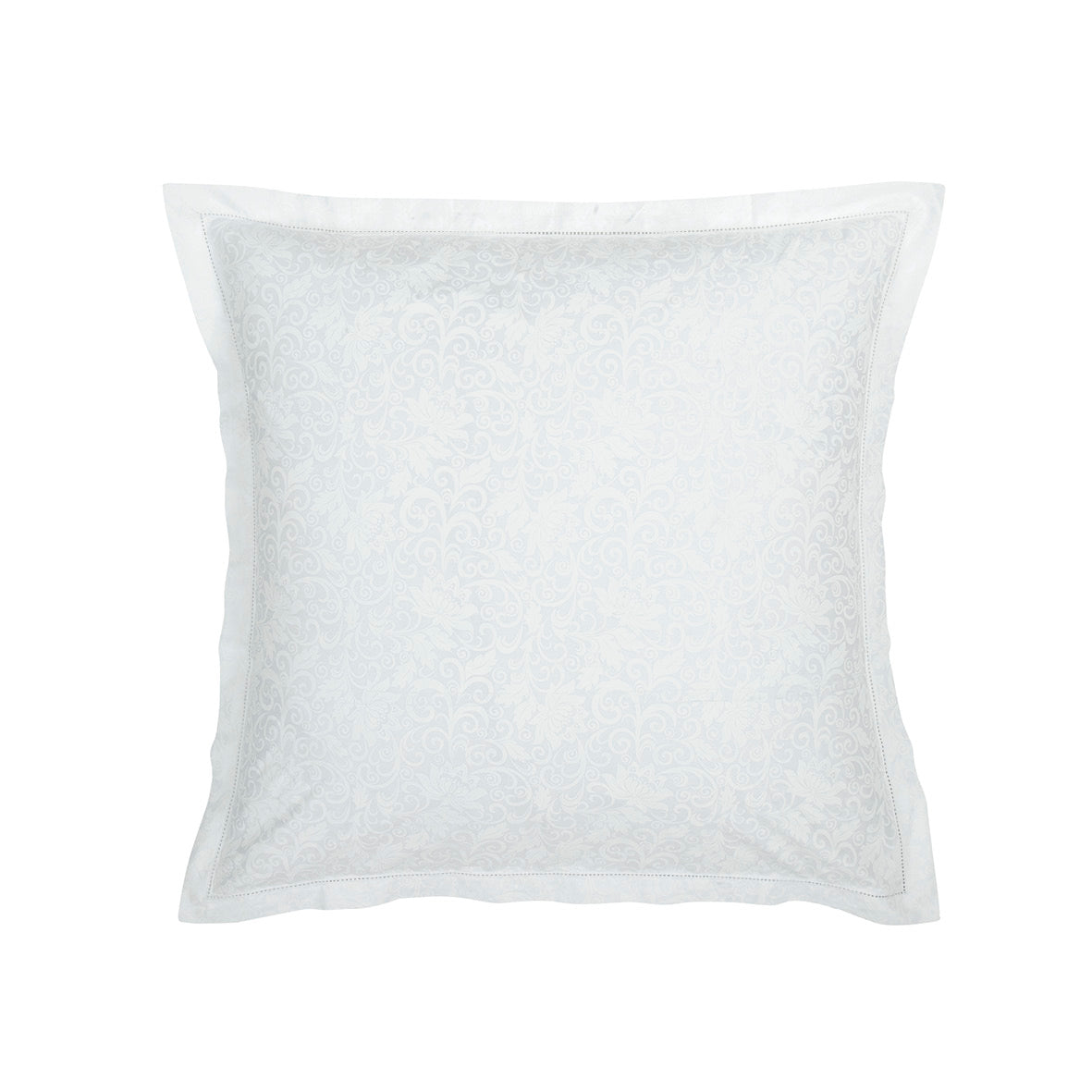 Pillowcase(s) cotton satin - Fleur royale White